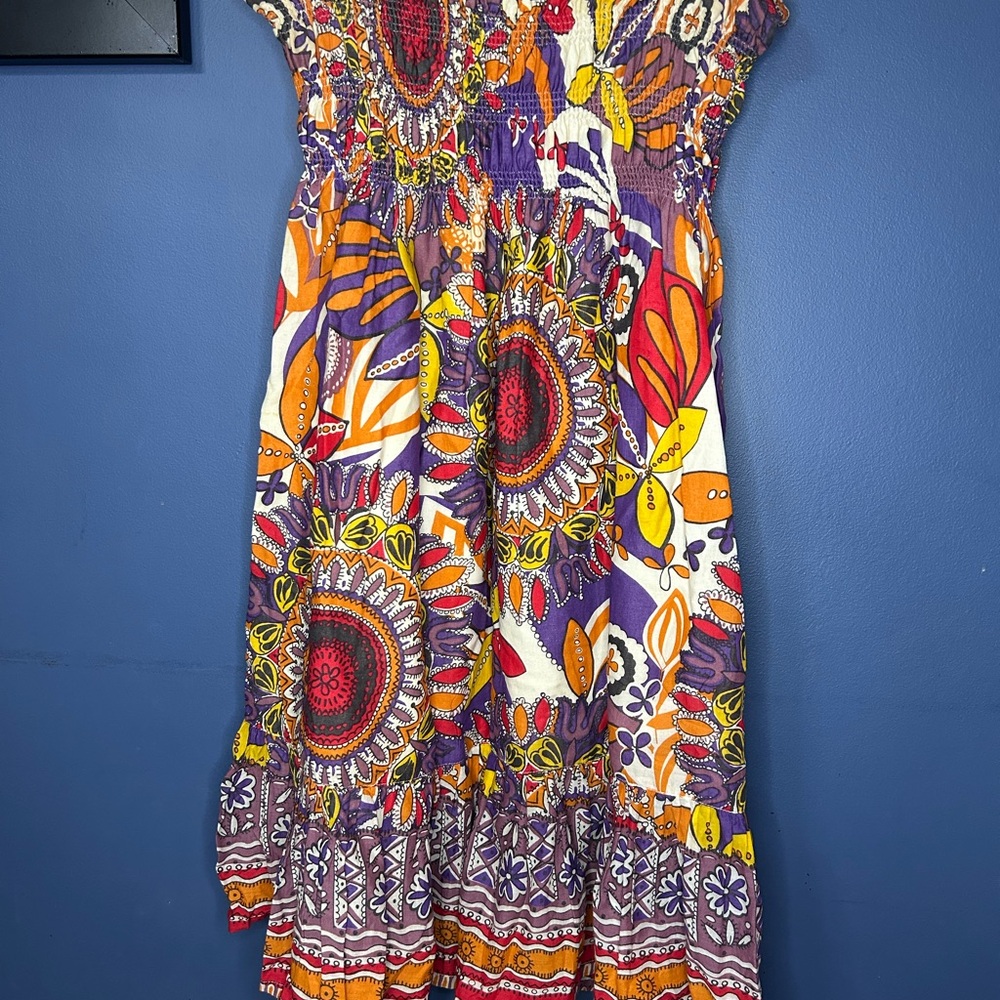 Moda International Multicolor Strapless Dress - Picture 4 of 4